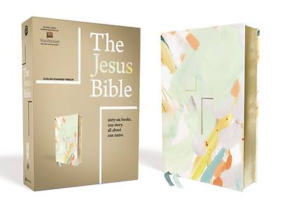 Picture of The Jesus Bible, ESV Edition, Leathersoft, Multi-Color/Teal