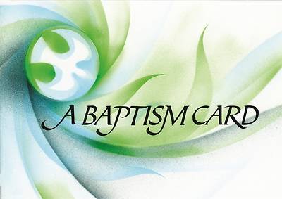 Picture of Baptism Card B306