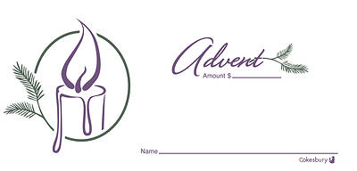 Picture of Advent Candle Offering Envelope