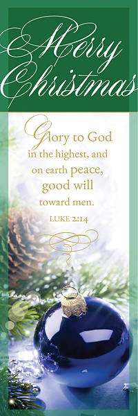 Picture of Glory to God Christmas Bookmark