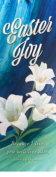 Picture of Easter Joy 2' x 6' Fabric Banner