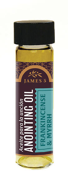 Picture of James 5 Frankincense and Myrrh Anointing Oil - 1/2 oz.