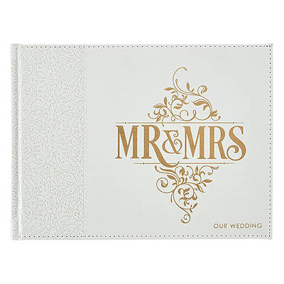 Picture of Guest Book Lux-Leather Mr & Mrs