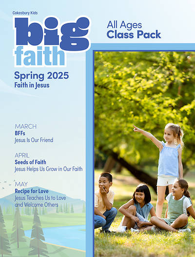 Picture of Cokesbury Kids Big Faith Spring 2025 Class Pack