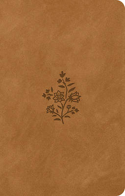 Picture of ESV Premium Gift Bible (Trutone, Nubuck Caramel, Wildflower Design)