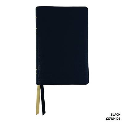 Picture of Legacy Standard Bible, Handy Size Paste-Down Black Cowhide Red Letter