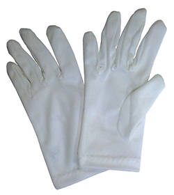 Picture of Children's Nylon Gloves - White, Small