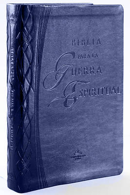 Picture of Biblia Para La Guerra Espiritual - Imitación Piel Azul Con Índice