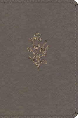 KJV Large Print Compact Reference Bible, Clay Leathertouch