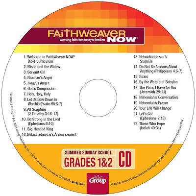 Picture of FaithWeaver Now Grade 1-2 CD Summer 2023