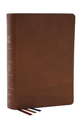 Picture of Net Bible, Full-Notes Edition, Genuine Leather, Brown, Indexed, Comfort Print