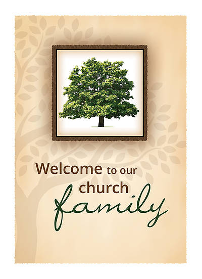 Picture of Welcome to Our Church Family Membership Certificate