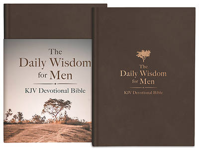 Picture of The Daily Wisdom for Men KJV Devotional Bible