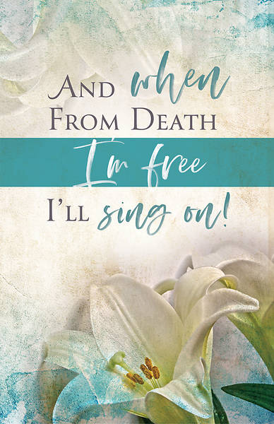 Picture of I'll Sing On Easter Sunday Bulletin (Pkg of 50)