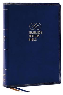 Picture of Net, Timeless Truths Bible, Leathersoft, Blue, Comfort Print