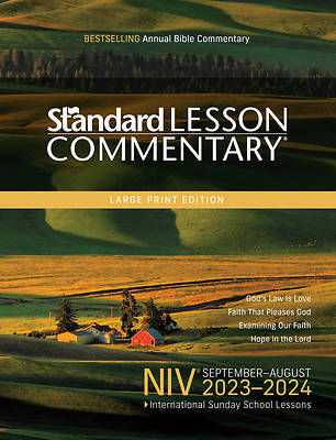 Picture of NIV Standard Lesson Commentary Large Print 2023-2024