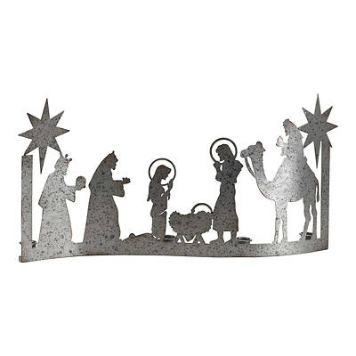 Picture of Nativity Advent Candle Holder 10 1/2H"X21"W