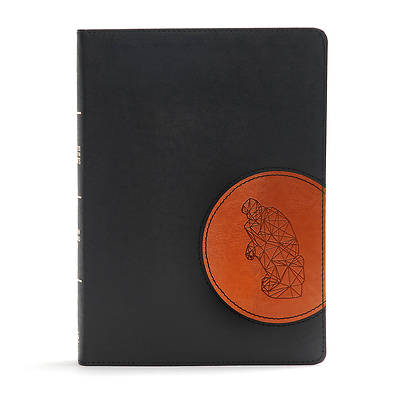 Picture of CSB Apologetics Study Bible for Students, Black/Tan Leathertouch
