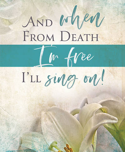 Picture of I'll Sing On Easter Sunday Bulletin Large (Pkg of 50)