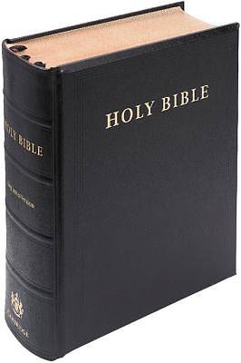 Picture of Lectern Bible King James Version Black Imitation Leather