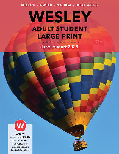 Picture of Wesley Adult Student Large Print Summer 2025