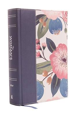 Picture of NIV The Woman's Study Bible, Cloth Over Board, Blue Floral, Full-Color