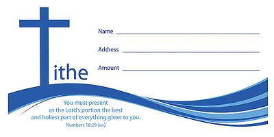 Picture of Offering Envelope - Tithe - Numbers 18:19 (NIV) (PK 100)