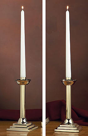 Picture of Sudbury KC485 Solid Brass Candlesticks