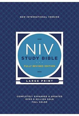 Picture of NIV Study Bible, Fully Revised Edition, Large Print, Hardcover, Red Letter, Comfort Print