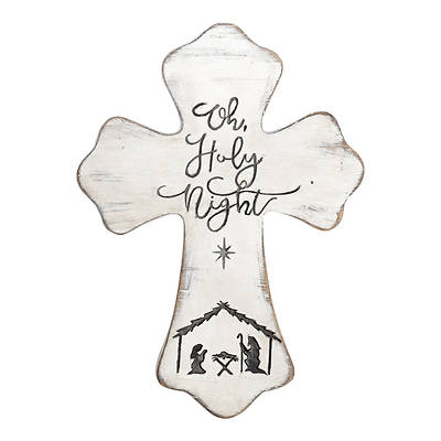 Picture of Wall Cross Oh Holy Night 9 3/4"