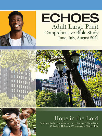 Picture of Echoes Adult Student Book Large Print Summer