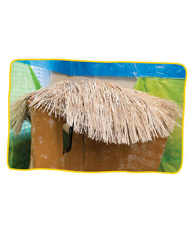 Picture of Vacation Bible School (VBS19) Roar Raffia Table Skirt