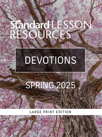 Picture of Standard Lesson Quarterly Adult Devotions Large Print Spring