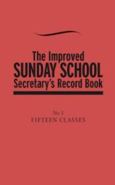 Picture of Improved Sunday School Secretarys Record Book