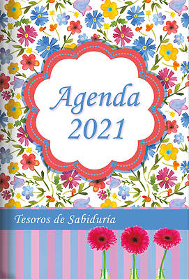 Picture of 2021 Agenda - Tesoros de Sabiduría - Flores de Acuarela