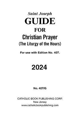 Picture of Christian Prayer Guide Large Type 2024