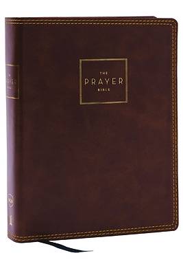 Picture of Nkjv, the Prayer Bible, Leathersoft, Brown, Red Letter, Comfort Print
