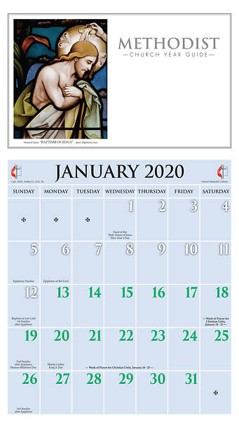 Picture of Ashby United Methodist Calendar 2020