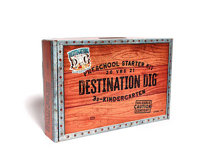 Picture of Vacation Bible School VBS 2021 Destination Dig Unearthing the Truth About Jesus Preschool Starter Kit