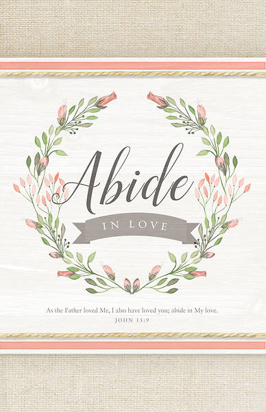 Picture of As the Father Loved Me John 15:9 Wedding Regular Size Bulletin