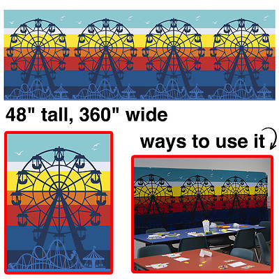 VBS 2027 On the Boardwalk Wall Background