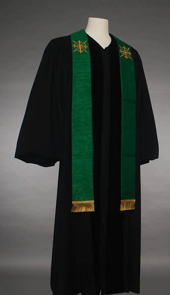 Picture of MDS Green Greek Cross Stole