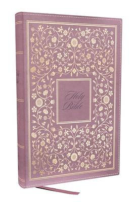 Nkjv, Personal Size Thinline Bible with Cross References, Pink Leathersoft, Comfort Print, Red Letter, Thumb Indexed