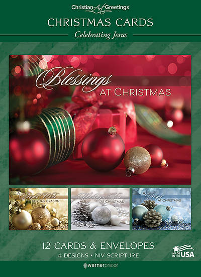 Boxed Cards Assortment Christmas Celebrating Jesus - Box of 12