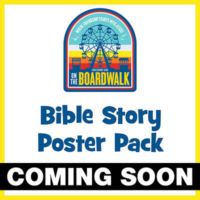 VBS 2027 On the Boardwalk Bible Story Poster Pack