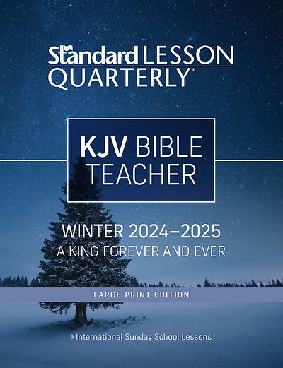 Picture of Standard Lesson Quarterly KJV Adult Teacher Book Large Print Winter