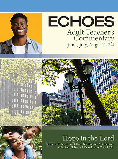 Picture of Echoes Adult Teacher Commentary Summer