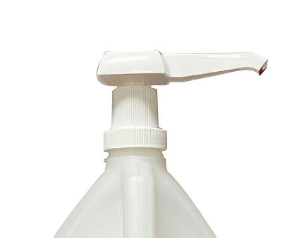 Picture of Pump Dispenser for Pure Brand 1 Gallon Hand Sanitizer Gel Bottle