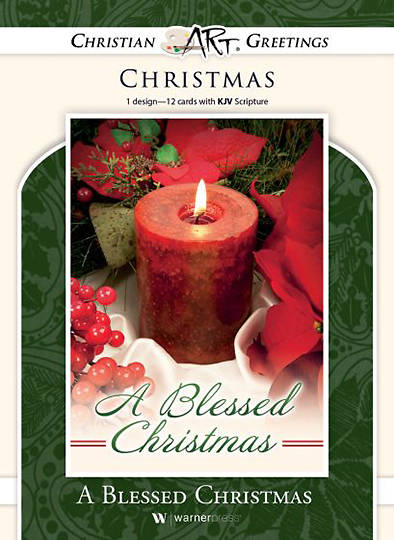 Picture of A Blessed Christmas Assorted Christmas Boxed Cards