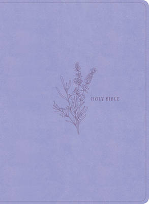 KJV Study Bible, Full-Color, Lavender Leathertouch